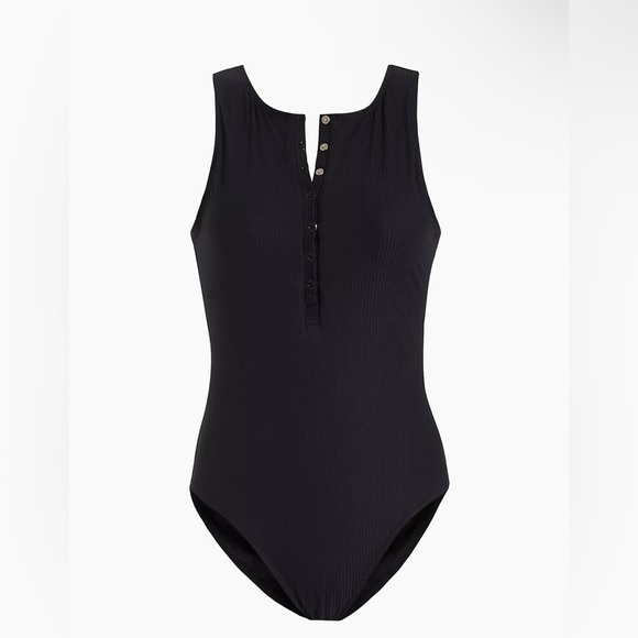 Andie Swim ‘The Malibu’ | Black - Ribbed | NWT - Current Style - Picture 6 of 16
